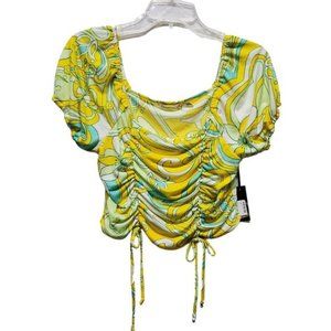 NWT Liberty Love Crop Top Size Large